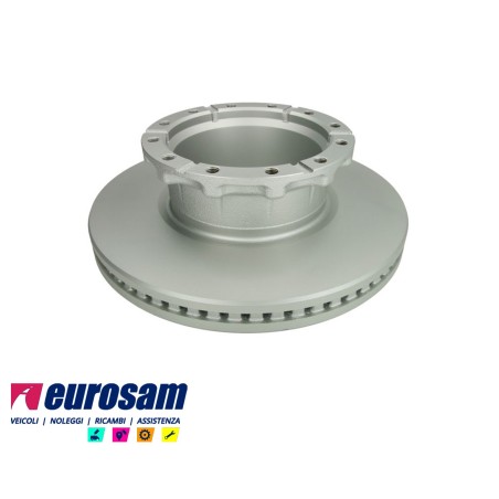 disco freni posteriore singolo con a.b.s  per iveco: stralis 260s50 - 440s45 - s50