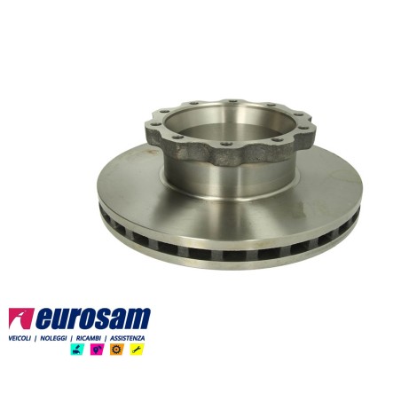 disco freni anteriore singolo senza colonnette con a.b.s. per man: f90 - f2000 - tga.