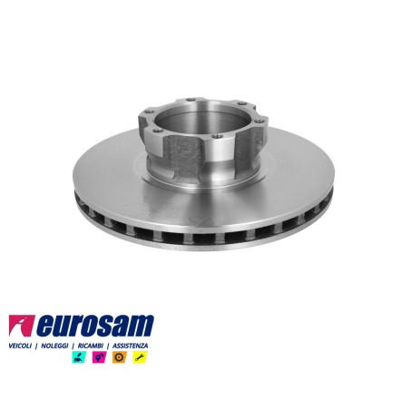 disco freni anteriore singolo senza colonnette  per mercedes: 809d - 811d - 814d
