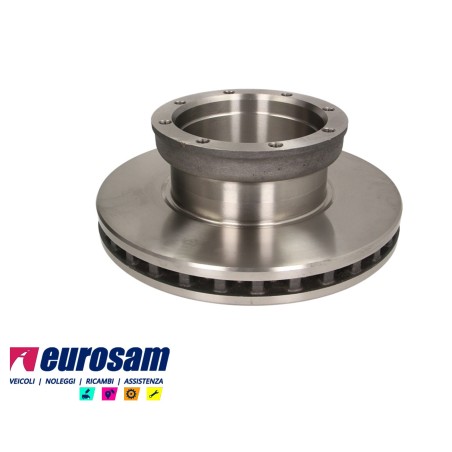 disco freni posteriore singolo senza colonnette per mercedes: atego 1217 - 1223 con cerchio 19,5.