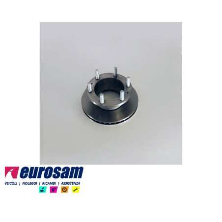 disco freni anteriore posteriore singolo con colonnette con a.b.s. per nissan: atleon 140 - 160 - 165 - 210