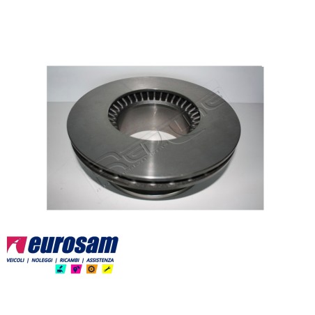 disco freni anteriore posteriore singolo con colonnette con a.b.s. per nissan: atleon 140 - 160 - 165 - 210