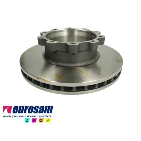 disco freni anteriore singolo senza colonnette per scania:  l94 - n94 - k94 - 114 - 124 - 144