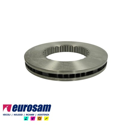disco freni posteriore singolo senza colonnette ventilato per  volvo:  fh12 - fh16