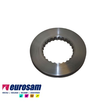 disco freni posteriore singolo senza colonnette ventilato per  volvo:  fh12 - fh16