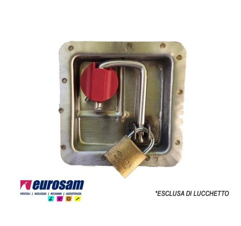 serratura inox incassata...