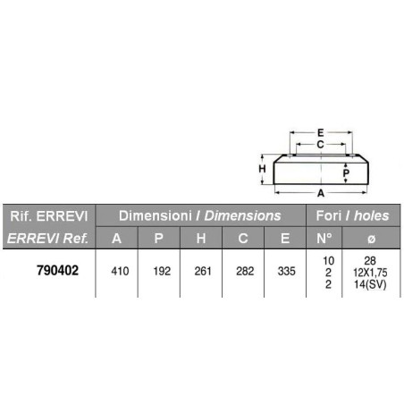 tamburo freno anteriore per autocarro volvo: fl7 - fl10 - f12 - n10 - n12.