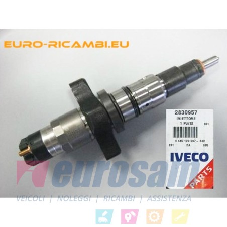 elettroiniettore completo iveco eurocargo tector 4/6 cilindri euro 3 originale iveco