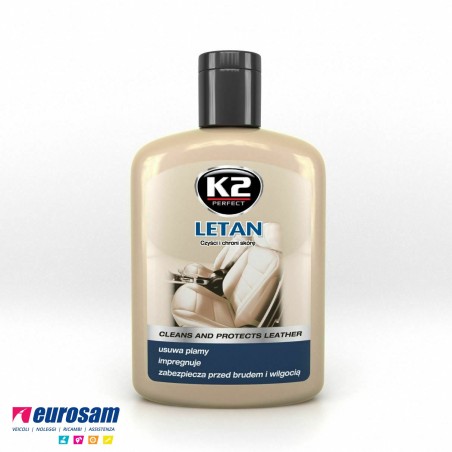 latte protezione 3 pulizia 1 per sedili in pelle interni auto pelle 200 ml k2 letan