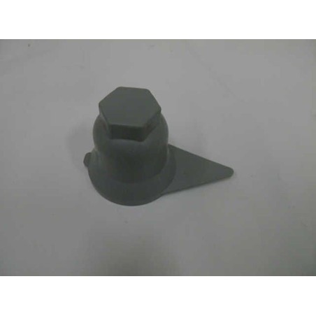 copribullone con indicatore di serraggio dado ruota d.32mm in plastica grigio