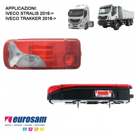 fanale posteriore sx lc8 iveco stralis trakker 2016-