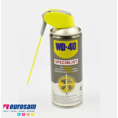 lubrificante al silicone spray wd40 grasso siliconico spray wd-40 specialist 400ml