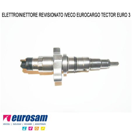 elettroiniettore completo iveco eurocargo tector 4/6 cilindri euro 3 revisionato