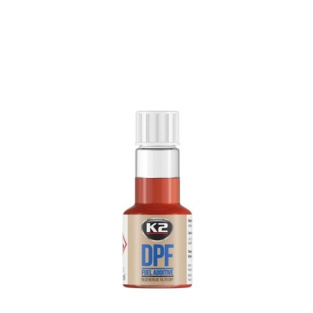 Additivo Pulizia DPF FAP Concentrato 50ml K2 | Catalizzatore per Filtro Antiparticolato Intasato
