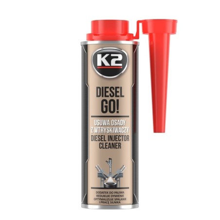 additivo pulizia impianto gasolio iniettori pompa diesel 250ml k2 diesel go