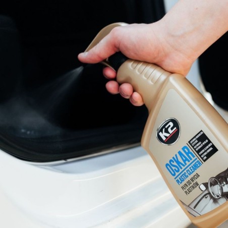 spray nebulizzato pulizia ripristino colore plastiche interne auto 770ml k2 oskar