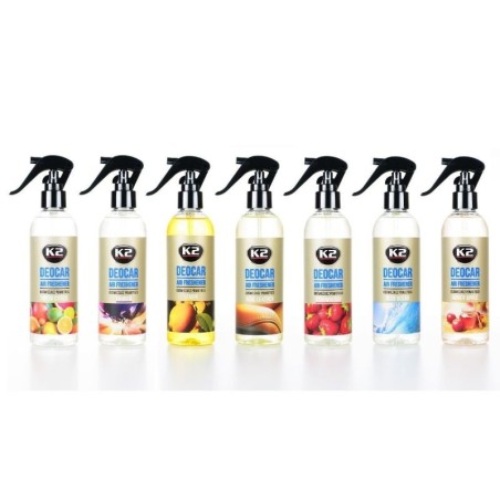 deodorante spray interni auto profumo limone 250 ml k2 deocar