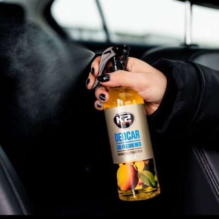 deodorante spray interni auto profumo limone 250 ml k2 deocar