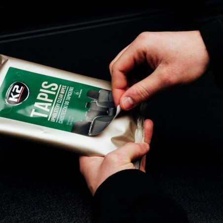 salviette pulizia protezione sedili in pelle interni profumo maracuja conf. da 24 pz k2 tapis
