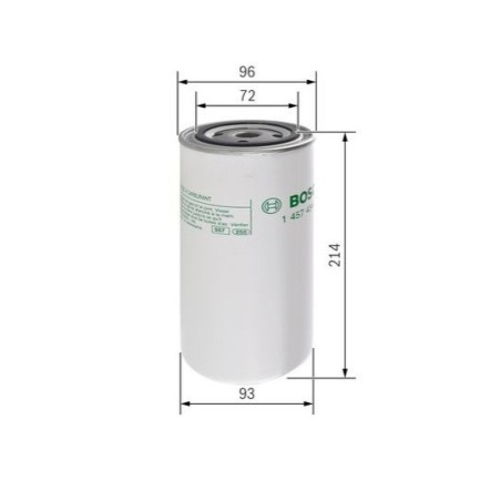 filtro gasolio motore volvo fl fm7 fm10 fm12 fh12