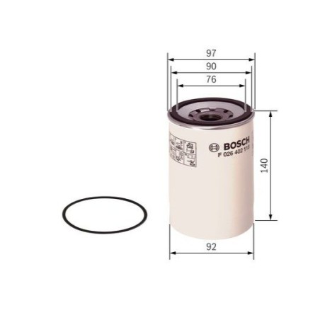 filtro decantatore gasolio renault kerax premium magnum volvo fl fh fh16
