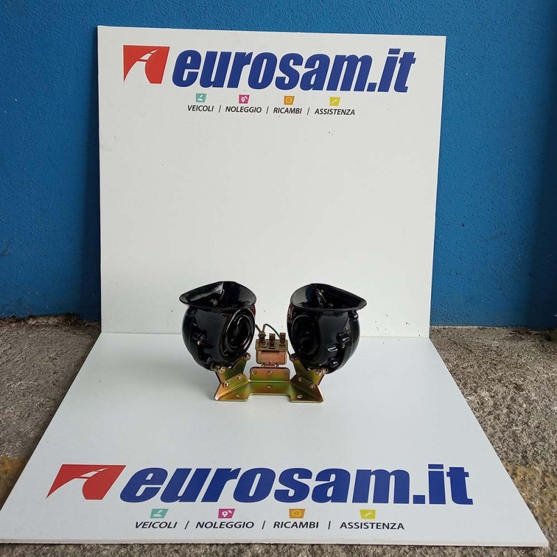 kit trombe elettriche grandi a conchiglia con relais 24v universale...