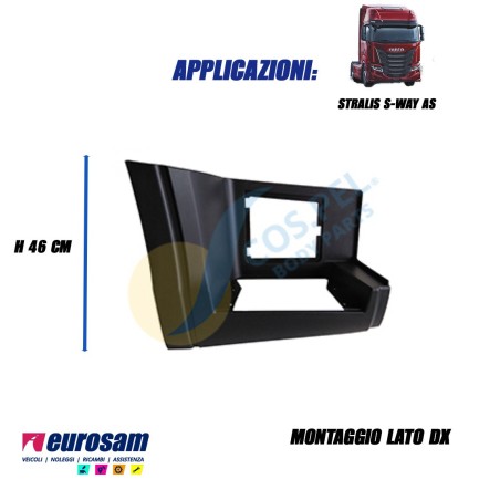 pedana salita dx iveco stralis s-way 2019 cabina as nera