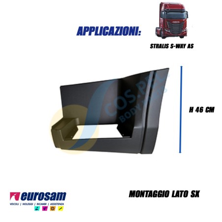 pedana salita sx iveco stralis s-way 2019 cabina as nera