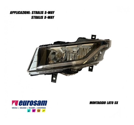 proiettore faro led sx...