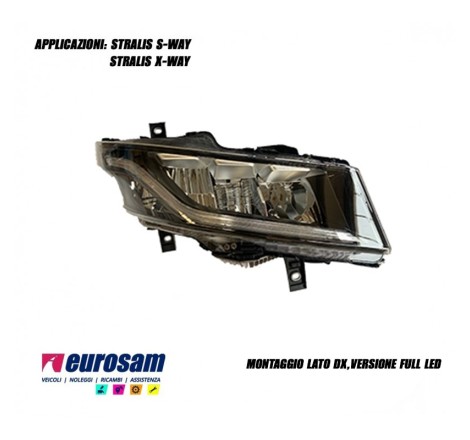 proiettore faro dx full led...