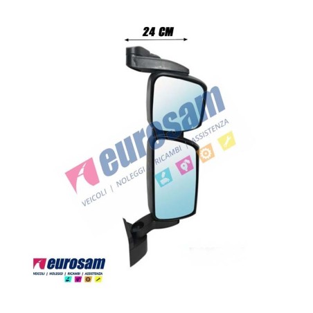 braccio specchio retrovisore corto destro dx iveco eurocargo stralis trakker astra
