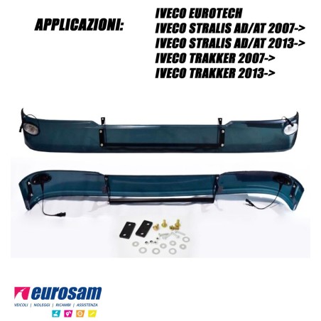 visiera parasole completa iveco eurotech trakker stralis ad at