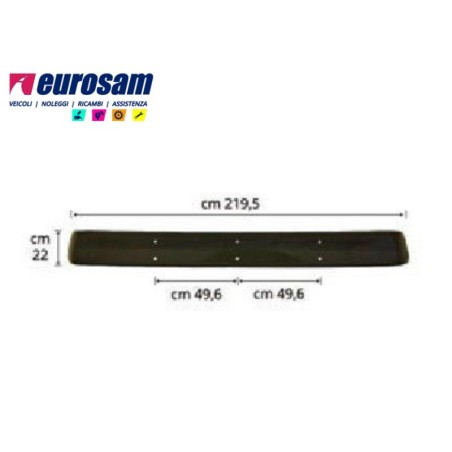 visiera parasole renault premium 1 serie tetto alto