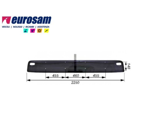 visiera parasole man tga xl...