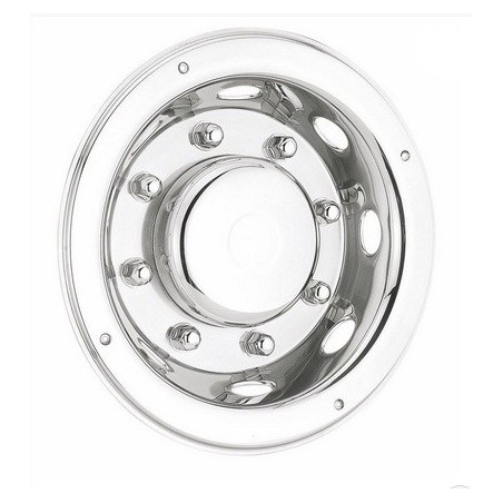 copriruota posteriore inox cerchio 19,5