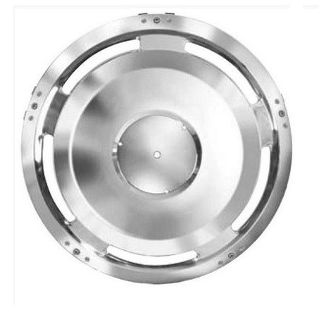copriruota posteriore inox...