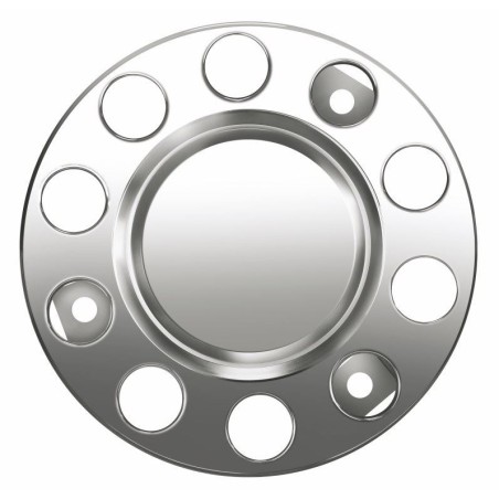 anello copriruota 10 fori inox fissaggio 3 punti