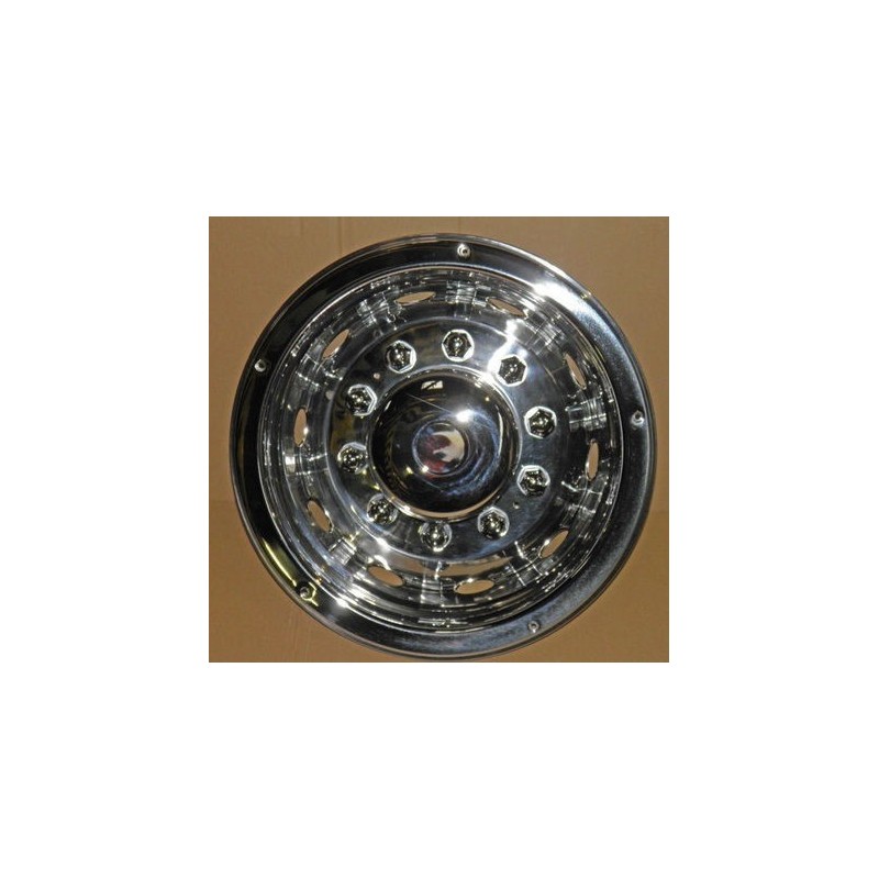 coprimozzo acciaio inox cerchio posteriore 22,5 A2A-529R
