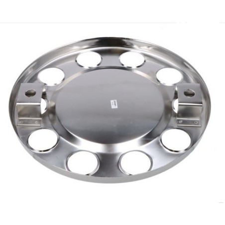 anello copriruota inox cerchio 10 fori 22,5 foro 26mm