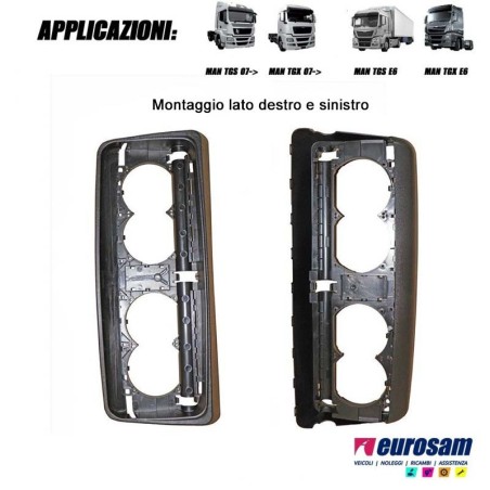 carcassa specchio corpo portaspecchio dx/sx man tgs tgx euro 5 euro 6