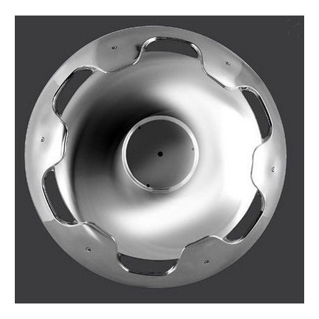 copriruota anteriore inox cerchio 22,5 travego
