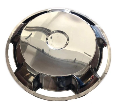 copriruota anteriore inox...