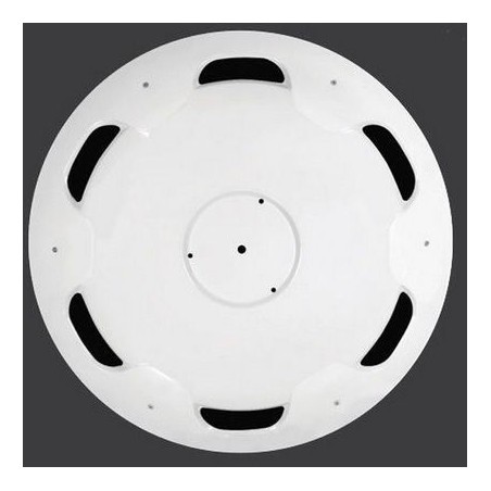 copriruota anteriore metallo bianco per cerchio 22,5