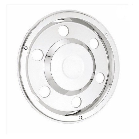 anello copriruota posteriore inox cerchio 17,5