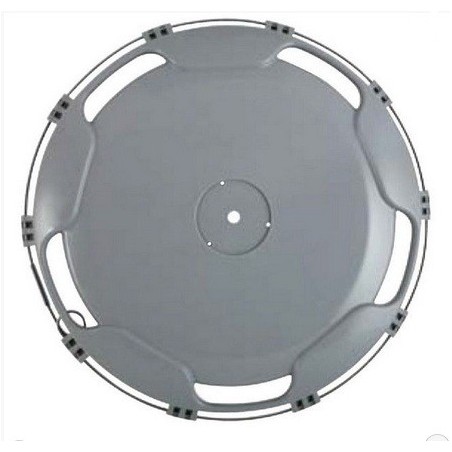 anello copriruota posteriore in plastica grigio mb travego
