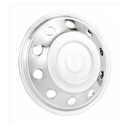 anello copriruota inox anteriore cerchio 16