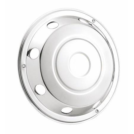 anello copriruota anteriore inox cerchio 17,5