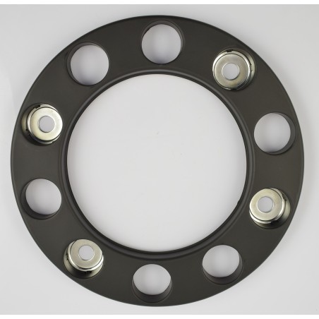anello copriruota 10 fori d.420 in plastica iveco