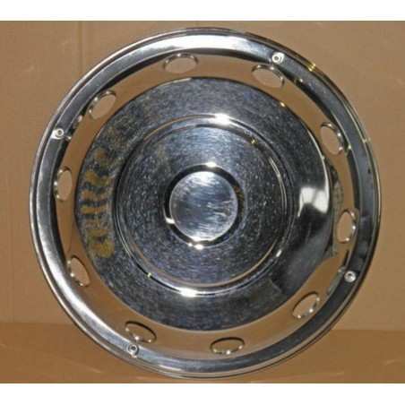 anello copriruota anteriore inox cerchio 19,5