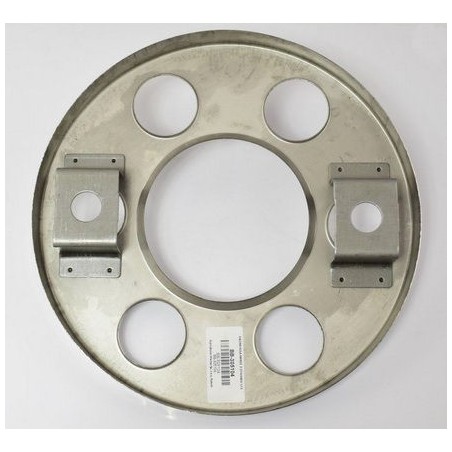 anello copriruota inox 6 fori per cerchio 17,5